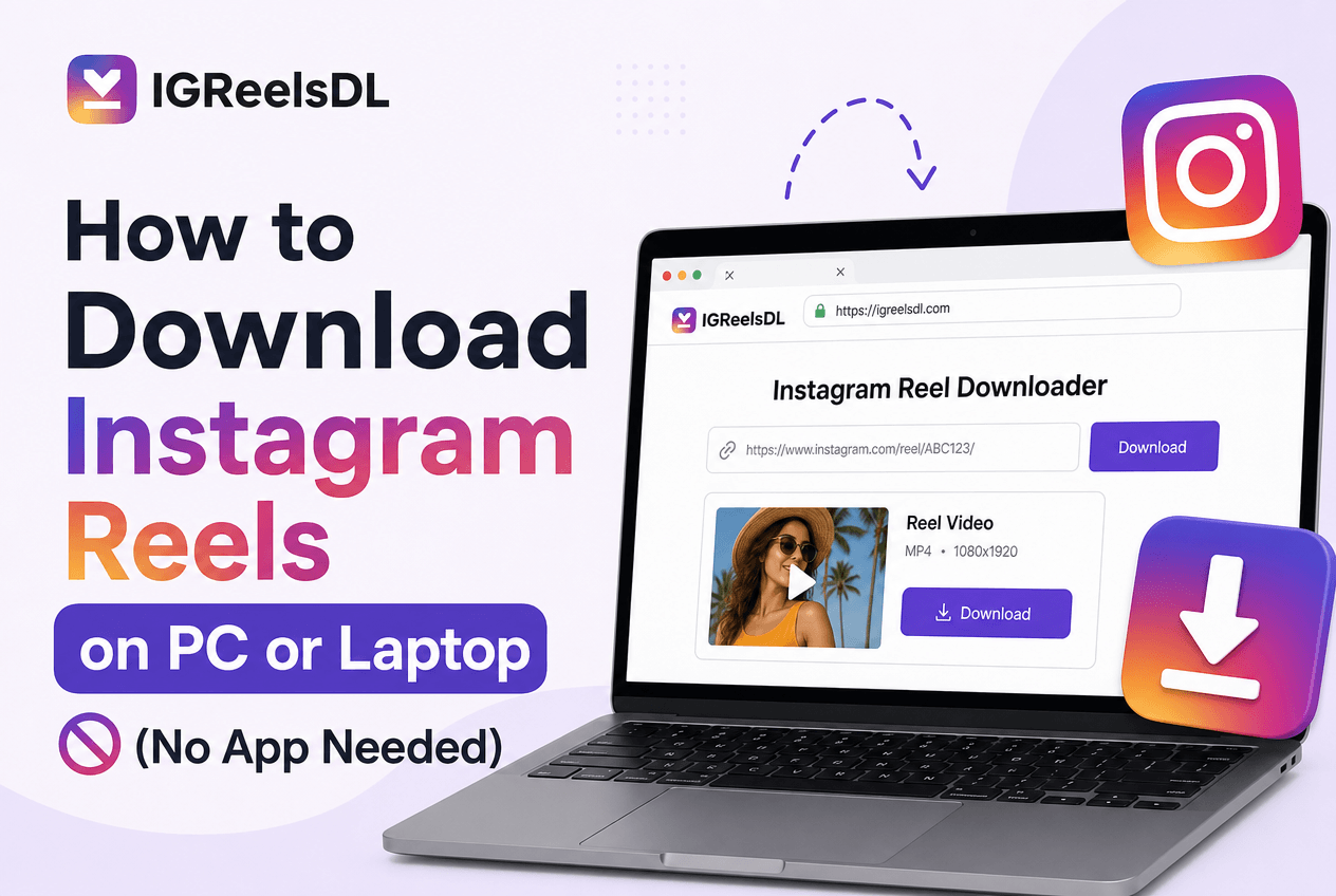 How to Download Instagram Reels on PC or Laptop (No App Needed)